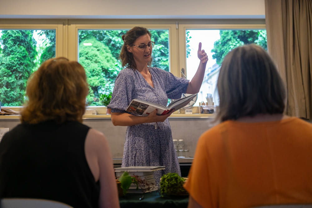 Foto z workshopu Bylinkové radosti 23.6.2025